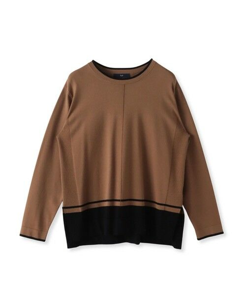 la.f...(大きいサイズ) / ラ・エフ(おおきいサイズ) ニット・セーター | 【大きいサイズ】配色ニット≪手洗い可能≫ | 詳細17