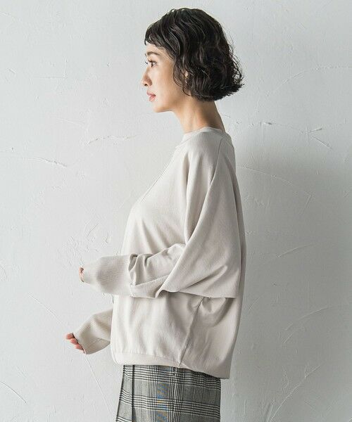 la.f...(大きいサイズ) / ラ・エフ(おおきいサイズ) ニット・セーター | 【大きいサイズ】ストレッチドルマンニット≪手洗い可能≫ | 詳細30