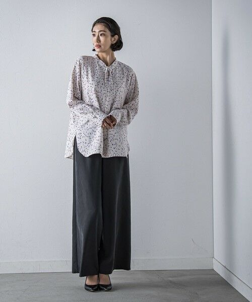 la.f...(大きいサイズ) / ラ・エフ(おおきいサイズ) シャツ・ブラウス | 【大きいサイズ】カラフルドットブラウス≪洗濯機で洗える≫ | 詳細5