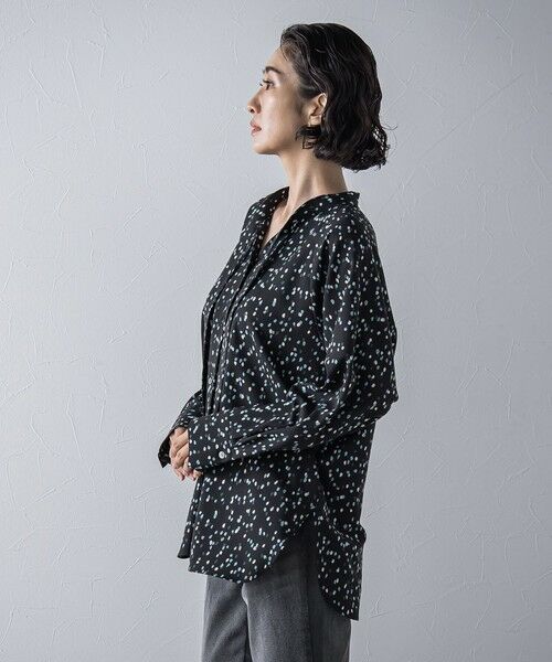 la.f...(大きいサイズ) / ラ・エフ(おおきいサイズ) シャツ・ブラウス | 【大きいサイズ】カラフルドットブラウス≪洗濯機で洗える≫ | 詳細14