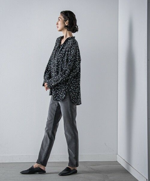 la.f...(大きいサイズ) / ラ・エフ(おおきいサイズ) シャツ・ブラウス | 【大きいサイズ】カラフルドットブラウス≪洗濯機で洗える≫ | 詳細18