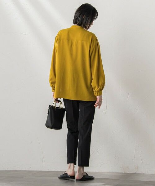 la.f...(大きいサイズ) / ラ・エフ(おおきいサイズ) シャツ・ブラウス | 【大きいサイズ】”とろみ素材で着心地抜群”フィネスボイルブラウス≪洗濯機で洗える≫ | 詳細24