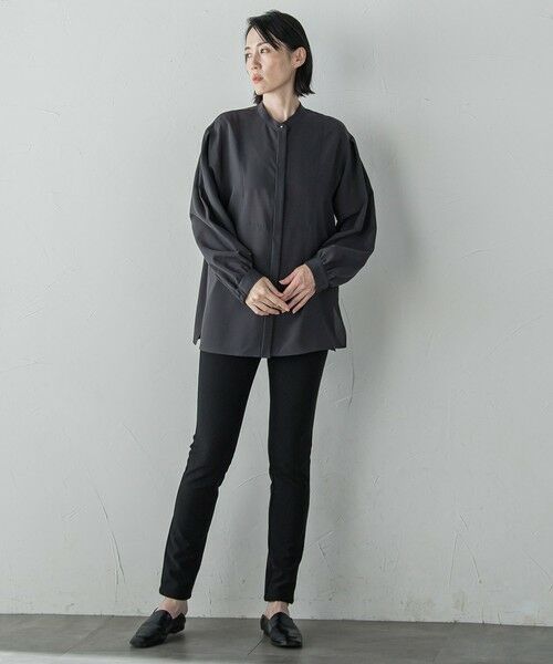 la.f...(大きいサイズ) / ラ・エフ(おおきいサイズ) シャツ・ブラウス | 【大きいサイズ】”とろみ素材で着心地抜群”フィネスボイルブラウス≪洗濯機で洗える≫ | 詳細28