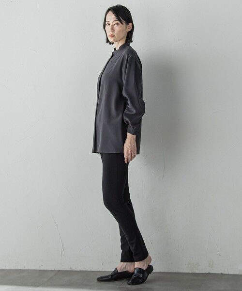 la.f...(大きいサイズ) / ラ・エフ(おおきいサイズ) シャツ・ブラウス | 【大きいサイズ】”とろみ素材で着心地抜群”フィネスボイルブラウス≪洗濯機で洗える≫ | 詳細29