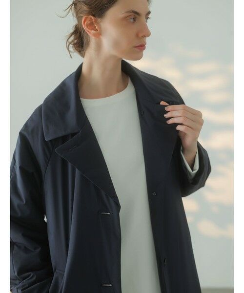 la.f...(大きいサイズ) / ラ・エフ(おおきいサイズ) ダッフルコート | 【大きいサイズ】<保温・蓄熱>空気をまとう""軽暖""コート | 詳細19