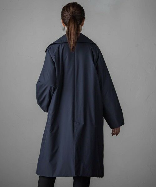 la.f...(大きいサイズ) / ラ・エフ(おおきいサイズ) ダッフルコート | 【大きいサイズ】<保温・蓄熱>空気をまとう""軽暖""コート | 詳細3