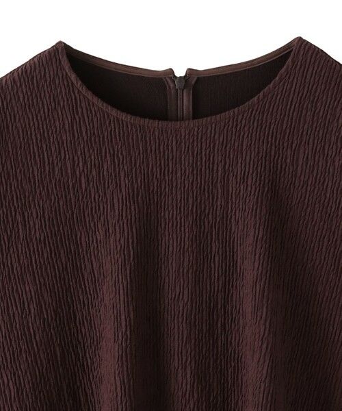 la.f...(大きいサイズ) / ラ・エフ(おおきいサイズ) カットソー | 【大きいサイズ】ツブツブジョーゼットカットソー≪洗濯機で洗える≫ | 詳細16
