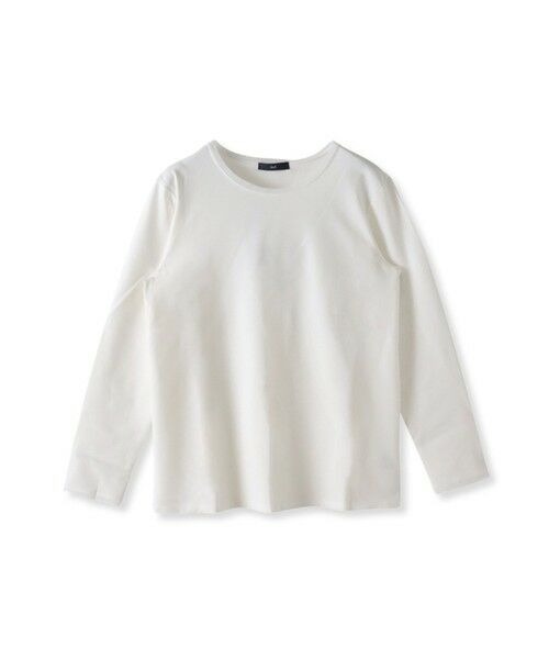 la.f...(大きいサイズ) / ラ・エフ(おおきいサイズ) カットソー | 【大きいサイズ】マシュマロポンチカットソー≪洗濯機で洗える≫ | 詳細8