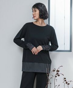 la.f...(大きいサイズ) / ラ・エフ(おおきいサイズ) カットソー | 【WEB限定/大きいサイズ】”重ねるだけで格上げ”レイヤードインナー