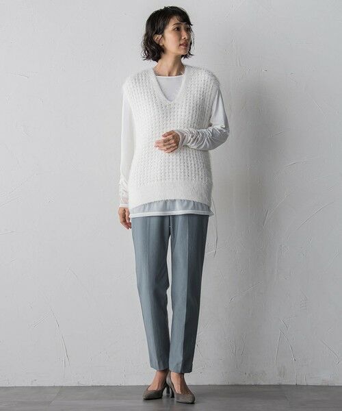 la.f...(大きいサイズ) / ラ・エフ(おおきいサイズ) カットソー | 【WEB限定/大きいサイズ】”重ねるだけで格上げ”レイヤードインナー | 詳細17