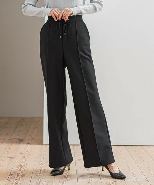 la.f...(大きいサイズ) / ラ・エフ(おおきいサイズ) その他パンツ | 【WEB限定/大きいサイズ】”まるで毛布”とろける裏起毛ワイドパンツ | 詳細30