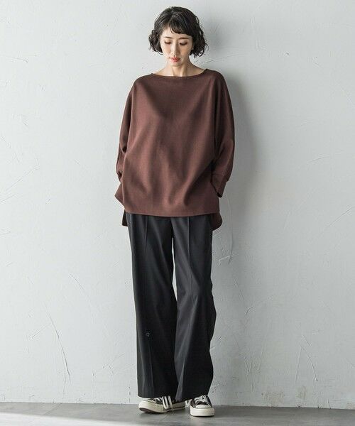 la.f...(大きいサイズ) / ラ・エフ(おおきいサイズ) その他パンツ | 【WEB限定/大きいサイズ】""ウエストゴムで快適""ワイドパンツ≪洗濯機で洗える≫ | 詳細5