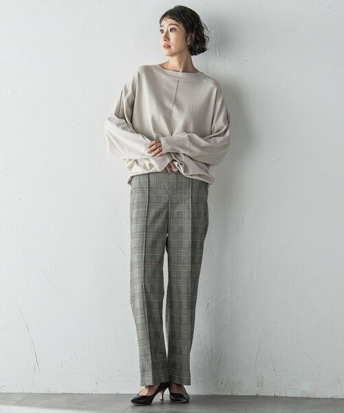 la.f...(大きいサイズ) / ラ・エフ(おおきいサイズ) その他パンツ | 【WEB限定/大きいサイズ】""ウエストゴムで快適""ワイドパンツ≪洗濯機で洗える≫ | 詳細26