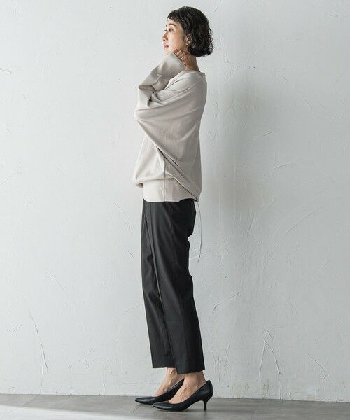 la.f...(大きいサイズ) / ラ・エフ(おおきいサイズ) その他パンツ | 【WEB限定/大きいサイズ】""すっきり快適な履き心地""テーパードパンツ≪洗濯機で洗える≫ | 詳細10