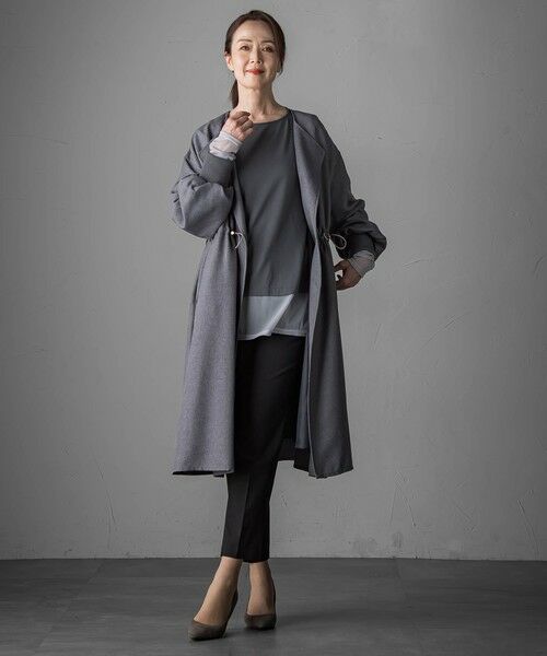 la.f...(大きいサイズ) / ラ・エフ(おおきいサイズ) その他パンツ | 【WEB限定/大きいサイズ】""すっきり快適な履き心地""テーパードパンツ≪洗濯機で洗える≫ | 詳細17