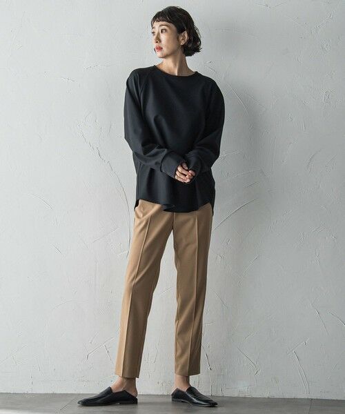 la.f...(大きいサイズ) / ラ・エフ(おおきいサイズ) その他パンツ | 【WEB限定/大きいサイズ】""すっきり快適な履き心地""テーパードパンツ≪洗濯機で洗える≫ | 詳細20