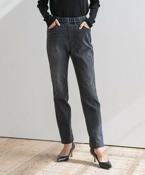 la.f...(大きいサイズ) / ラ・エフ(おおきいサイズ) その他パンツ | 【WEB限定/大きいサイズ】”あたたか美脚”裏起毛デニム | 詳細11