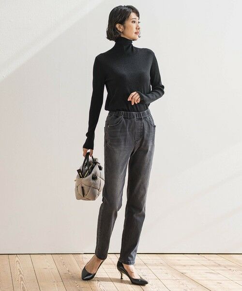 la.f...(大きいサイズ) / ラ・エフ(おおきいサイズ) その他パンツ | 【WEB限定/大きいサイズ】”あたたか美脚”裏起毛デニム | 詳細15