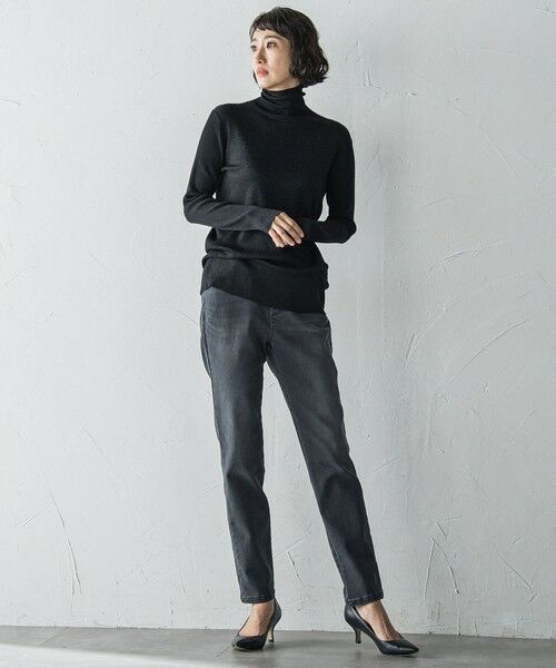 la.f...(大きいサイズ) / ラ・エフ(おおきいサイズ) その他パンツ | 【WEB限定/大きいサイズ】”あたたか美脚”裏起毛デニム | 詳細5