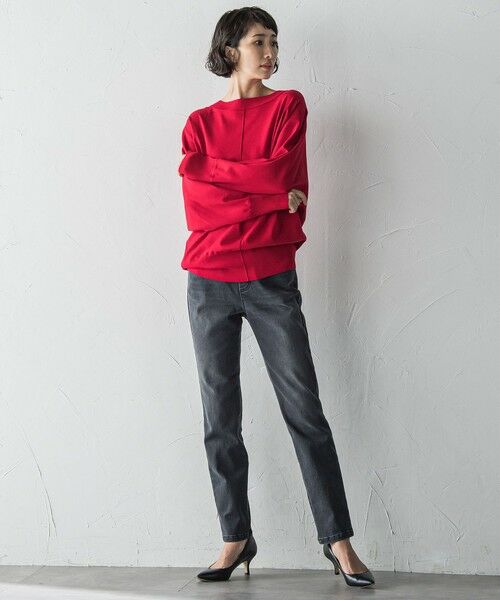 la.f...(大きいサイズ) / ラ・エフ(おおきいサイズ) その他パンツ | 【WEB限定/大きいサイズ】”あたたか美脚”裏起毛デニム | 詳細8