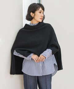 la.f...(大きいサイズ) / ラ・エフ(おおきいサイズ) ニット・セーター | 【大きいサイズ】【biyori】ケープニット≪手洗い可能≫