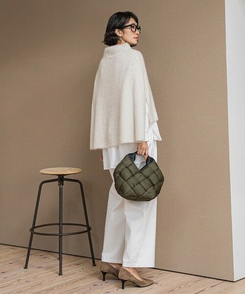 la.f...(大きいサイズ) / ラ・エフ(おおきいサイズ) ニット・セーター | 【大きいサイズ】【biyori】ケープニット≪手洗い可能≫ | 詳細17