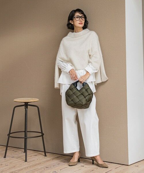 la.f...(大きいサイズ) / ラ・エフ(おおきいサイズ) ニット・セーター | 【大きいサイズ】【biyori】ケープニット≪手洗い可能≫ | 詳細20