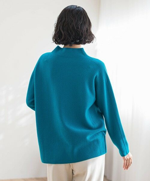 la.f...(大きいサイズ) / ラ・エフ(おおきいサイズ) ニット・セーター | 【大きいサイズ】<極>""やさしさに包まれる""極上ウールニット | 詳細2