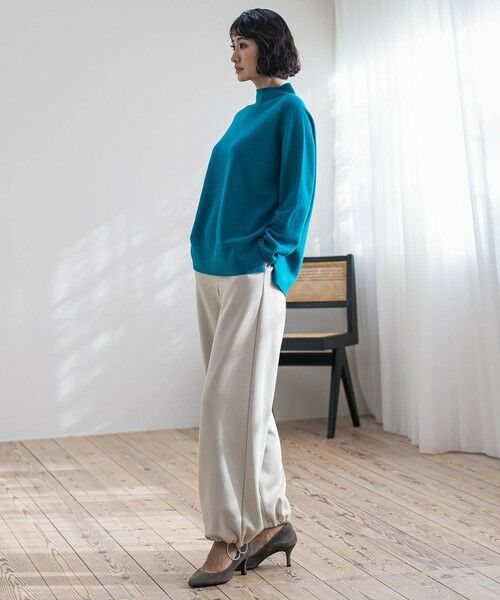 la.f...(大きいサイズ) / ラ・エフ(おおきいサイズ) ニット・セーター | 【大きいサイズ】<極>""やさしさに包まれる""極上ウールニット | 詳細5