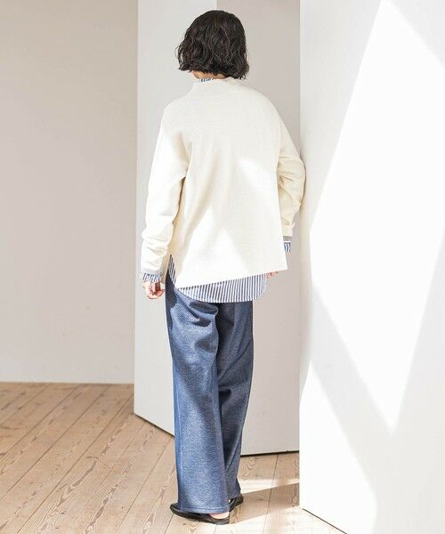 la.f...(大きいサイズ) / ラ・エフ(おおきいサイズ) ニット・セーター | 【大きいサイズ】<極>""やさしさに包まれる""極上ウールニット | 詳細15