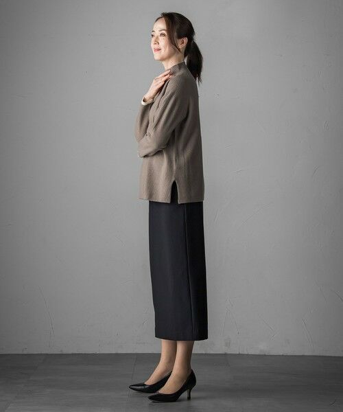 la.f...(大きいサイズ) / ラ・エフ(おおきいサイズ) ニット・セーター | 【大きいサイズ】<極>""やさしさに包まれる""極上ウールニット | 詳細22