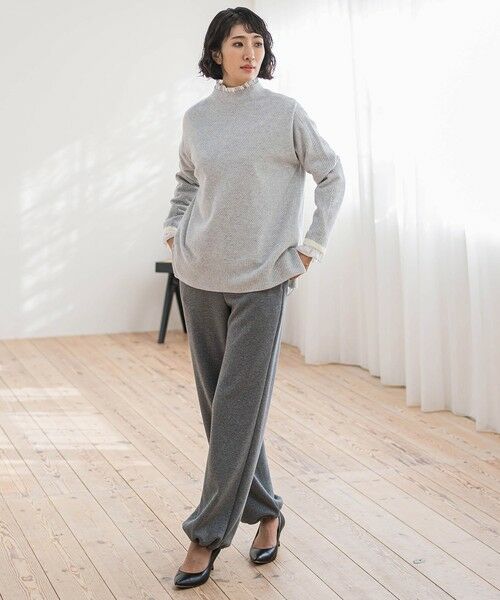 la.f...(大きいサイズ) / ラ・エフ(おおきいサイズ) ニット・セーター | 【大きいサイズ】<極>""やさしさに包まれる""極上ウールニット | 詳細26