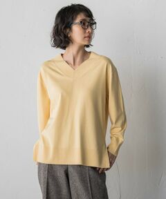 la.f...(大きいサイズ) / ラ・エフ(おおきいサイズ) ニット・セーター | 【大きいサイズ】“今も、春も、秋も” 3セゾンニット