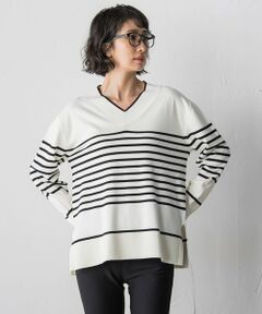 la.f...(大きいサイズ) / ラ・エフ(おおきいサイズ) ニット・セーター | 【大きいサイズ】“今も、春も、秋も” 3セゾンニット