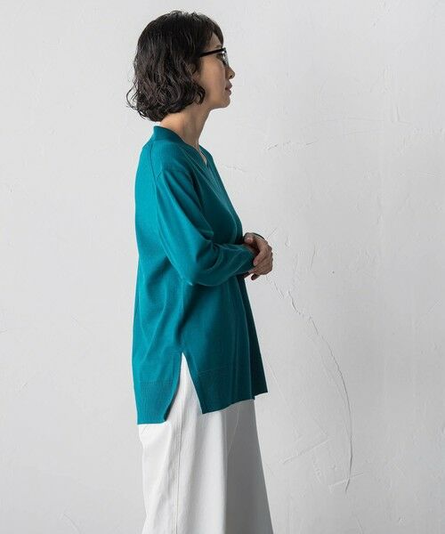 la.f...(大きいサイズ) / ラ・エフ(おおきいサイズ) ニット・セーター | 【大きいサイズ】“今も、春も、秋も” 3セゾンニット | 詳細12