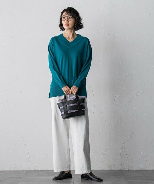 la.f...(大きいサイズ) / ラ・エフ(おおきいサイズ) ニット・セーター | 【大きいサイズ】“今も、春も、秋も” 3セゾンニット | 詳細13