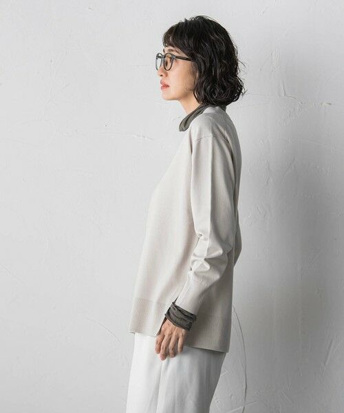 la.f...(大きいサイズ) / ラ・エフ(おおきいサイズ) ニット・セーター | 【大きいサイズ】“今も、春も、秋も” 3セゾンニット | 詳細28