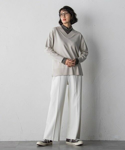 la.f...(大きいサイズ) / ラ・エフ(おおきいサイズ) ニット・セーター | 【大きいサイズ】“今も、春も、秋も” 3セゾンニット | 詳細30