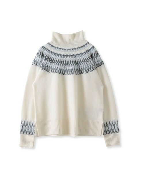 la.f...(大きいサイズ) / ラ・エフ(おおきいサイズ) ニット・セーター | 【大きいサイズ】フェアアイル柄ニット | 詳細13