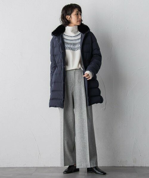 la.f...(大きいサイズ) / ラ・エフ(おおきいサイズ) ニット・セーター | 【大きいサイズ】フェアアイル柄ニット | 詳細9