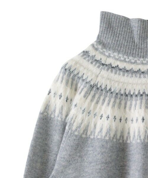 la.f...(大きいサイズ) / ラ・エフ(おおきいサイズ) ニット・セーター | 【大きいサイズ】フェアアイル柄ニット | 詳細26