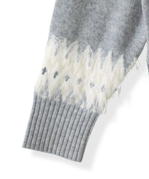 la.f...(大きいサイズ) / ラ・エフ(おおきいサイズ) ニット・セーター | 【大きいサイズ】フェアアイル柄ニット | 詳細27