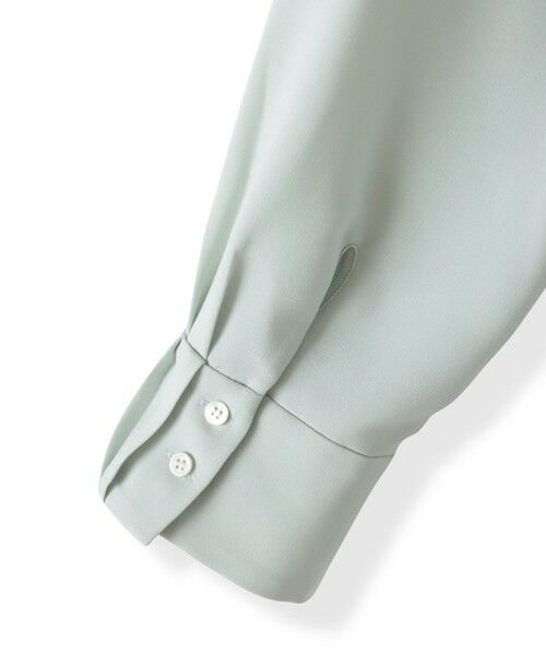 la.f...(大きいサイズ) / ラ・エフ(おおきいサイズ) シャツ・ブラウス | 【大きいサイズ】メランジツイルノーカラーブラウス | 詳細25