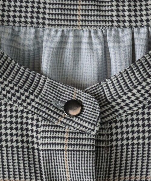 la.f...(大きいサイズ) / ラ・エフ(おおきいサイズ) シャツ・ブラウス | 【大きいサイズ】ジョーゼットチェックブラウス≪洗濯機で洗える≫ | 詳細11