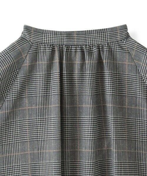 la.f...(大きいサイズ) / ラ・エフ(おおきいサイズ) シャツ・ブラウス | 【大きいサイズ】ジョーゼットチェックブラウス≪洗濯機で洗える≫ | 詳細13