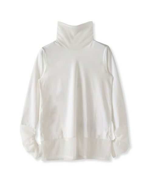 la.f...(大きいサイズ) / ラ・エフ(おおきいサイズ) カットソー | 【大きいサイズ】シアー切り替えカットソー | 詳細11