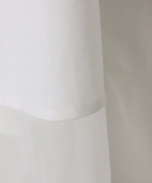 la.f...(大きいサイズ) / ラ・エフ(おおきいサイズ) カットソー | 【大きいサイズ】シアー切り替えカットソー | 詳細12