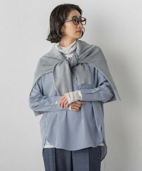 la.f...(大きいサイズ) / ラ・エフ(おおきいサイズ) カットソー | 【大きいサイズ】シアー切り替えカットソー | 詳細5