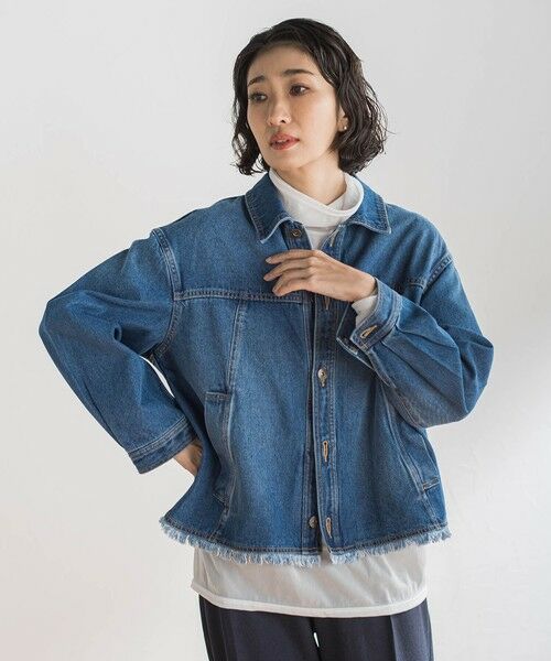 la.f...(大きいサイズ) / ラ・エフ(おおきいサイズ) カットソー | 【大きいサイズ】シアー切り替えカットソー | 詳細7