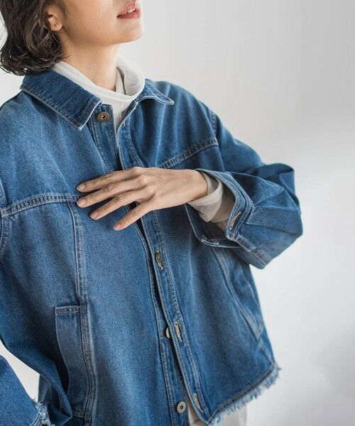 la.f...(大きいサイズ) / ラ・エフ(おおきいサイズ) カットソー | 【大きいサイズ】シアー切り替えカットソー | 詳細8